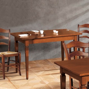 Tavolo rettangolare ristorante 120x80 in legno