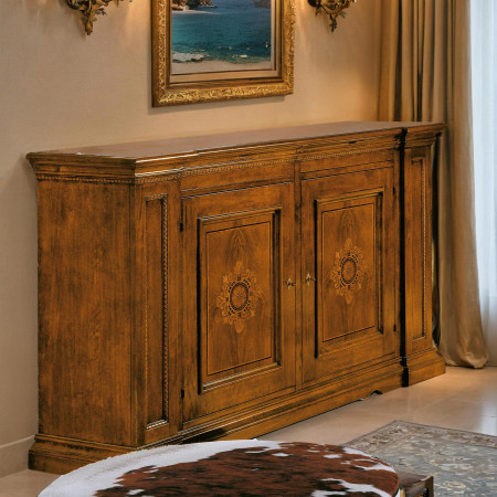 Credenza 2 porte con 2 cassetti e con segreto