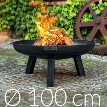 Braciere Portatile Polo 100cm con Maniglie