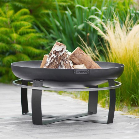 Braciere da Esterno Viking 60cm in Acciaio Naturale