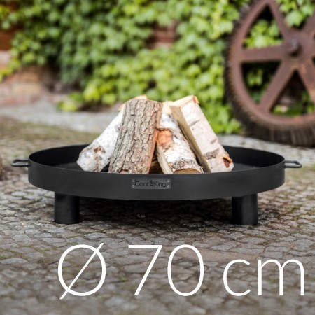 Braciere Piatto Tunis 70cm per Falò da Giardino