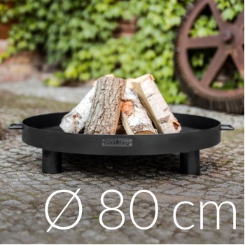Braciere Piatto Tunis 80cm per Falò da Giardino