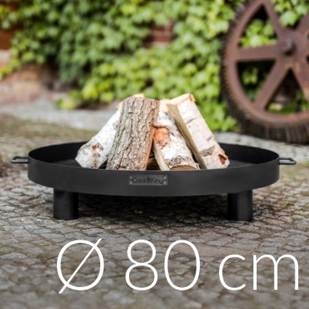 Braciere Piatto Tunis 80cm per Falò da Giardino