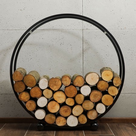 Portalegna Rotondo Daisy 80cm
