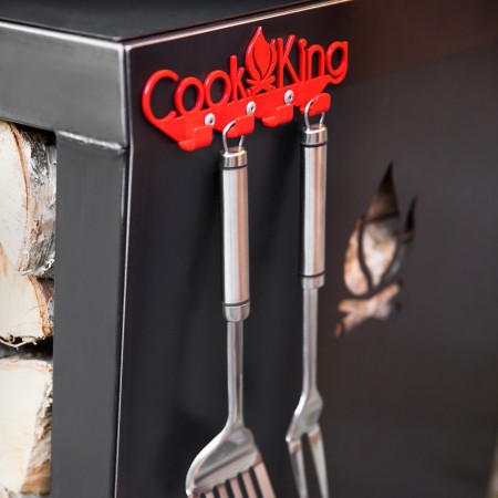 Barbecue a Legna Premium Santos 85cm Piastra Grill e Base