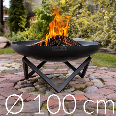 Braciere di Design Santiago 100cm in Acciaio