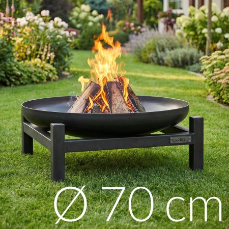 Braciere Moderno Panama 70cm in Acciaio