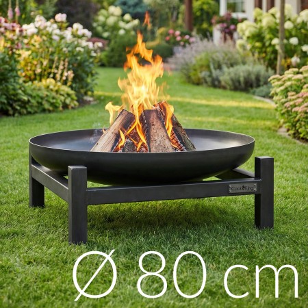 Braciere Moderno Panama 80cm in Acciaio