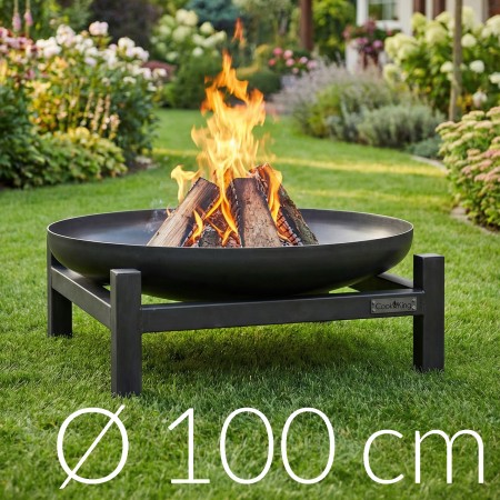 Braciere Moderno Panama 100cm in Acciaio