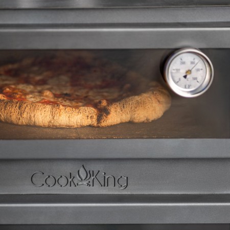 Stufa a Legna da Giardino Vento con Forno e Doppio Vetro