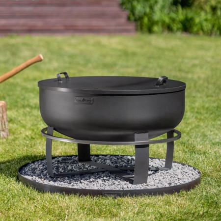 Braciere a Legna XXL Viking 80cm Coperchio 81.5cm Base 100cm