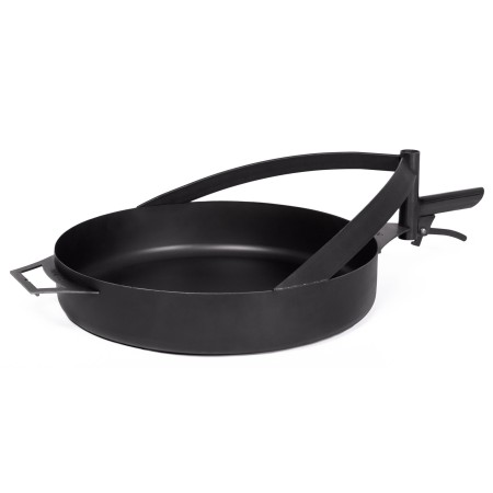 Braciere Multifunzione Montana X 80cm Doppia Asta Griglia e Padella