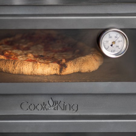 Stufa a Legna da Esterno Vento Forno Griglia e Portalegna 120cm