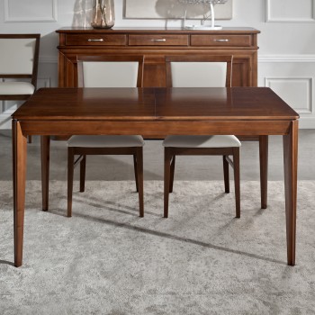 Tavolo elegante  in legno allungabile da 140x90 a 180x90