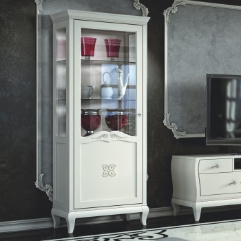 Argentiera classico contemporaneo con rilievi distintivi