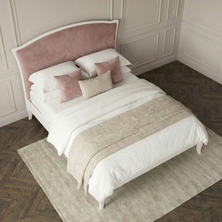 Letto Parigi con testata imbottita realizzabile su misura
