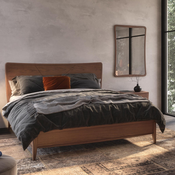 LETTO CONTENITORE LEGNO MASSELLO - Letti contenitore - Giroletto e