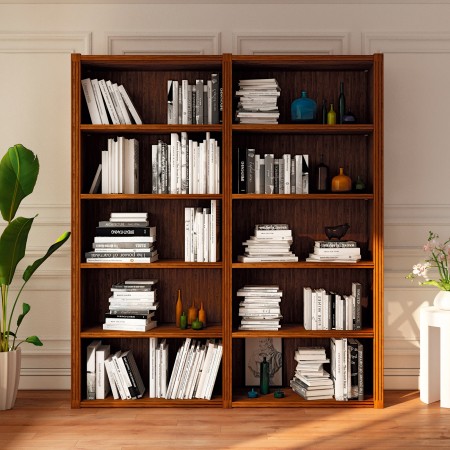 Libreria in legno modulare