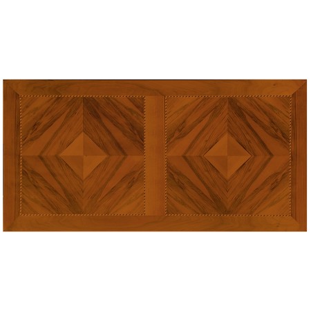 Tavolo intarsiato spina pesce allungabile da 170x90 a 250x90