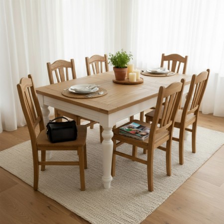 Tavolo in legno da 160x90 allungabile a 320x90