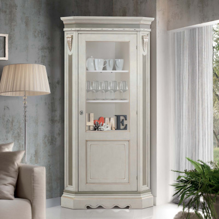 Vetrina Shabby Chic ad angolo