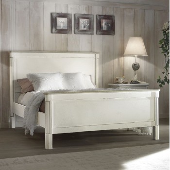 Letto una piazza e mezza stile provenzale in camera