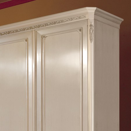 Armadio 4 porte piede 700 spalla curva