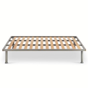 Rete a doghe da 170 cm Bio Rest, dettaglio struttura in metallo