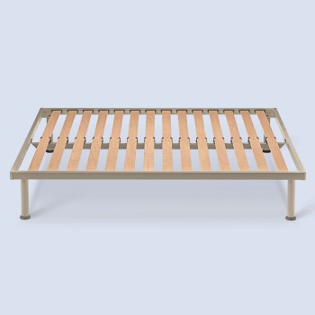 Rete a doghe da 140 cm Ca' D'oro, dettaglio legno faggio