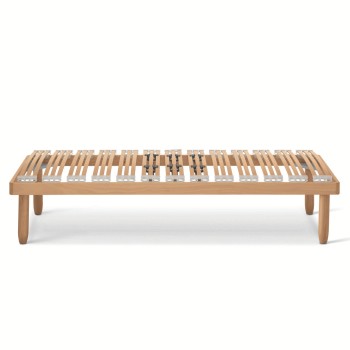 Rete a doghe in legno Dampest Extra con supporti regolabili