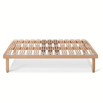 Rete a doghe in legno Dampest Extra, dettaglio frontal