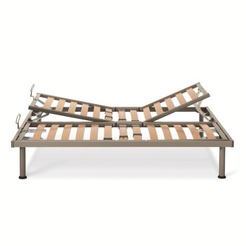 Rete a doghe Magic da 180 cm con regolazione indipendente