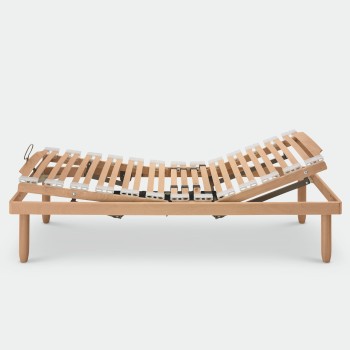 Rete a doghe Sintesy Basic 90 cm in legno con motore