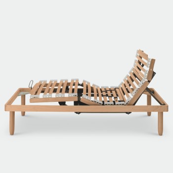 Rete a doghe Sintesy Plus in legno con posizione regolabile