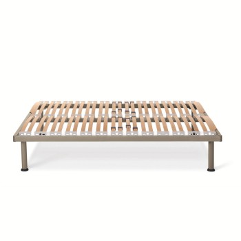 Rete a doghe Tekna da 170 cm, telaio metallico