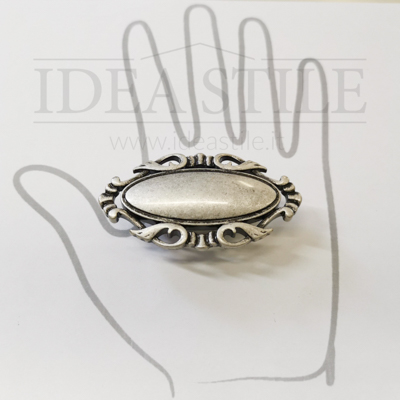 Maniglia decor argento antico +33,00 €