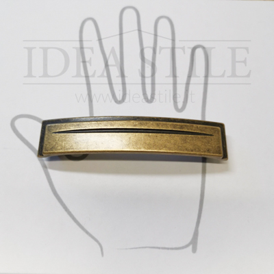 Maniglia incisa oro antico +33,00 €