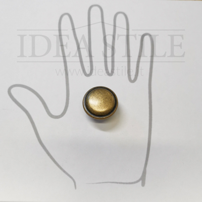 Pomello tondo oro antico +33,00 €