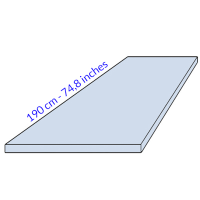 Rete lunghezza 190 cm